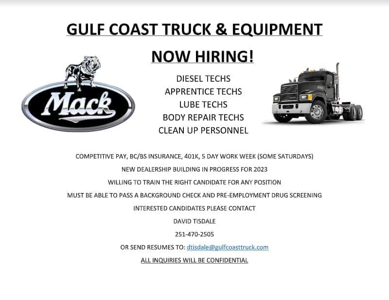 Gulf Coast Truck & Equipment Careers